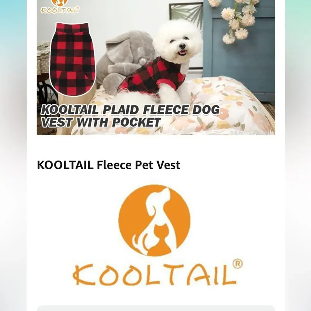 kooltail cozy plaid